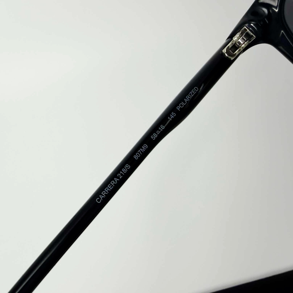 🕶️ Carrera Signature | Black Square Flat-Top Sunglasses - NEW - Picture 5 of 7